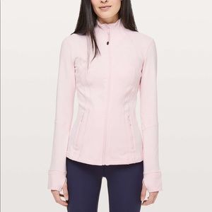 Lululemon define jacket in porcelain pink